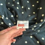 Supreme Men's Black and Navy Hoodie - Image 4