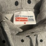 Supreme Men's Grey Hoodie - Image 4