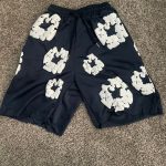 Denim Tears Men's Navy and Blue Shorts - Image 3