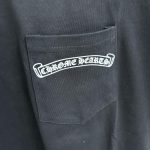 Chrome Hearts Men's Black T-shirt - Image 4