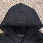 Essentials Men's Black and Navy Hoodie - Image 4