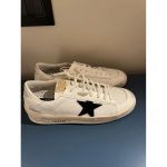 Golden Goose Women's White and Cream Trainers - Image 4