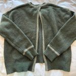Zara Women's Green and Khaki Jumper - Image 4
