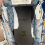 Louis Vuitton Men's Blue Trainers - Image 4