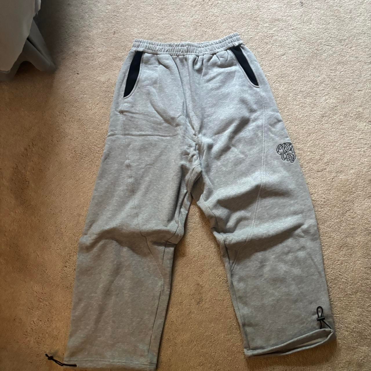 P0-301.jpg Men's Grey Joggers-tracksuits - Image 1