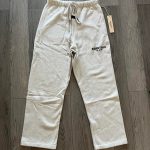 Fear of God Men's Grey and Cream Joggers-tracksuits