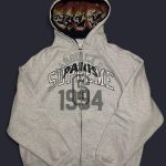 Maison Margiela Men's White and Grey Hoodie