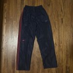 Nike Men's Navy and Burgundy Jumpsuit - Image 5