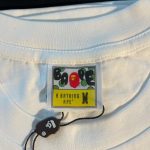 BAPE Men's Red and Burgundy T-shirt - Image 5