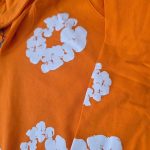 Denim Tears Men's Orange Hoodie - Image 5