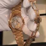Patek Philippe Men's Brown and Gold Watch - Image 5