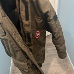 Canada Goose Men's Brown and Khaki Coat - Image 5