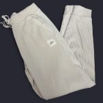 Alo Yoga Women's White and Cream Joggers-tracksuits