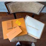 Louis Vuitton Women's White and Cream Trainers - Image 5