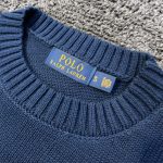 Polo Ralph Lauren Women's Navy Jumper - Image 5