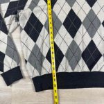 Polo Ralph Lauren Men's Grey and Blue Jumper - Image 5