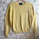 Polo Ralph Lauren Men's Yellow Jumper