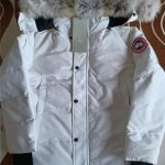 Canada Goose Men's White Coat