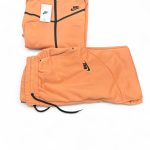 Nike Men's Orange Hoodie - Image 4