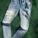 Amiri Men's Blue and Navy Jeans - Image 5