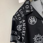 Amiri Men's Black and Navy Shirt - Image 8