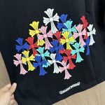 Chrome Hearts Men's Black T-shirt - Image 9