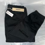 Essentials Men's Grey and Cream Joggers-tracksuits