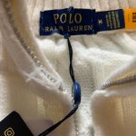 Polo Ralph Lauren Men's Cream and White Jumper - Image 6