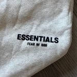 Fear of God Men's Grey and Cream Joggers-tracksuits - Image 6