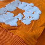 Denim Tears Men's Orange Hoodie - Image 6