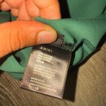 Amiri Men's Green and Cream T-shirt - Image 6