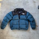 The North Face Men's Blue and Green Jacket