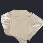 Women's White and Cream Nightwear