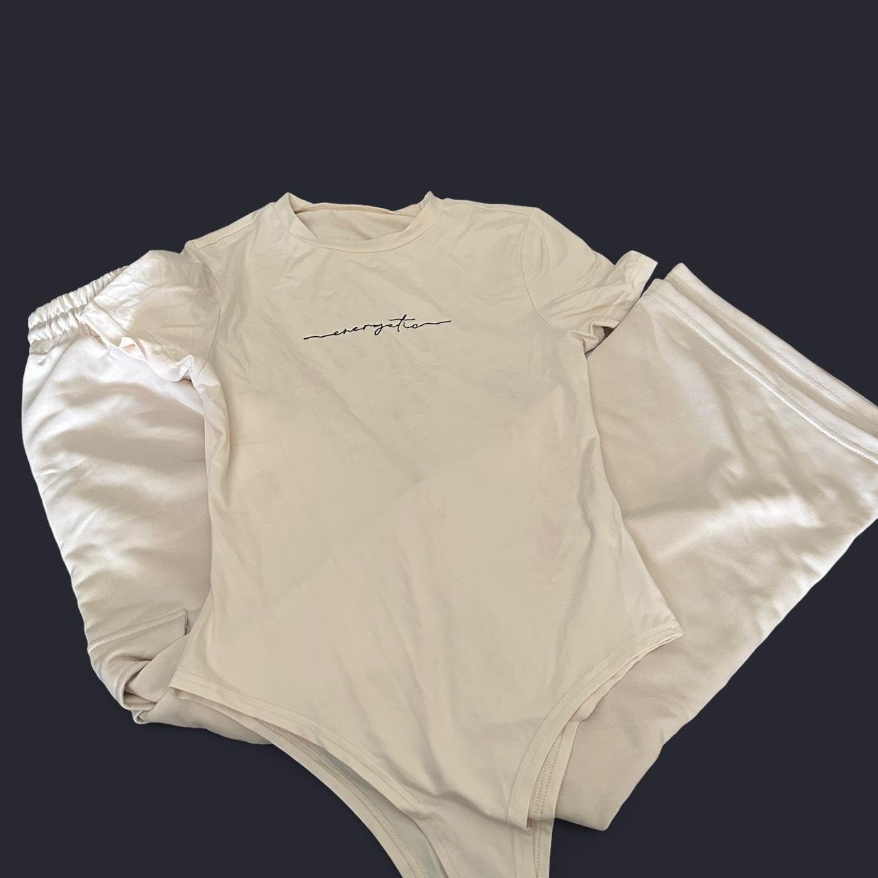 P0-5-202.jpg Women's White and Cream Nightwear - Image 1