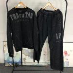 Trapstar Men's Black and Grey Trousers - Image 6