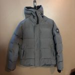 Canada Goose Men's Grey and Blue Jacket