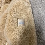 Alo Yoga Women's Tan and Cream Jacket - Image 4