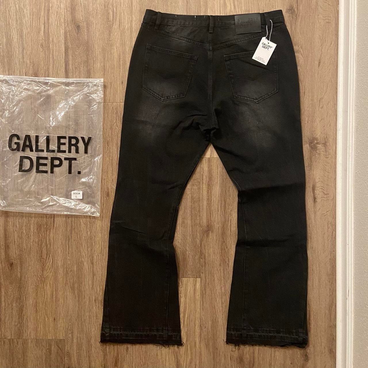 P0-519.jpg Gallery Dept. Men's Black and Navy Jeans - Image 1