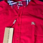 Burberry Men's Red Shirt - Image 4