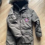 Canada Goose Men's Brown and Khaki Coat