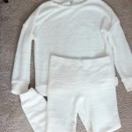 Women's White and Cream Pajamas