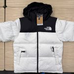 The North Face Men's White and Black Coat - Image 4
