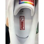 Puma Women's White and Blue Trainers - Image 7