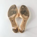 Louis Vuitton Women's Cream Mules - Image 7