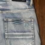 Amiri Men's Blue Jeans - Image 7