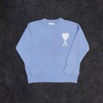 AMI Paris Men's Blue Jumper