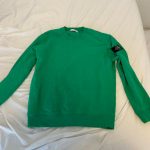 Stone Island Men's Green Sweatshirt