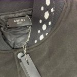 Amiri Men's Black and Green Jacket - Image 8