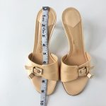 Louis Vuitton Women's Cream Mules - Image 8