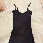 Skims Women's Black and Navy Dress - Image 4